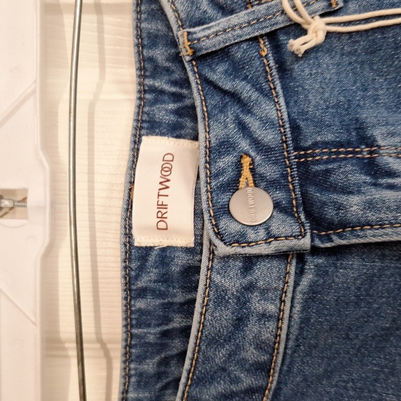 Driftwood Lace Up Jeans Women Size 32 NWT - Picture 5 of 11